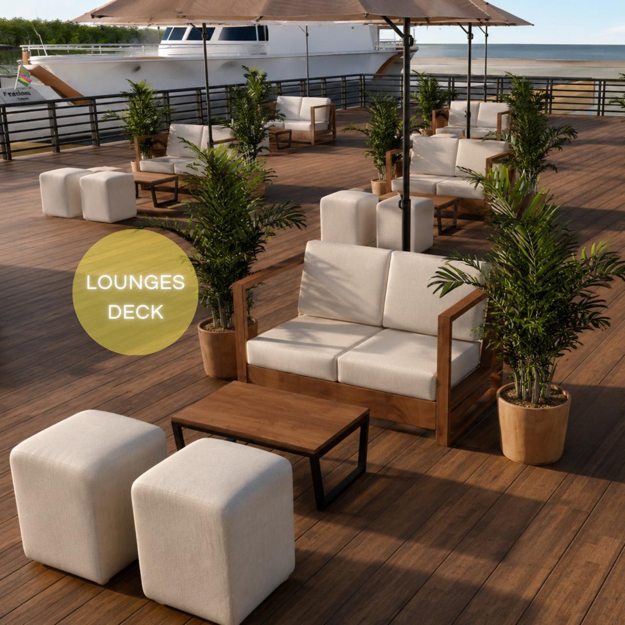 Lounge Deck — Kwati River Club